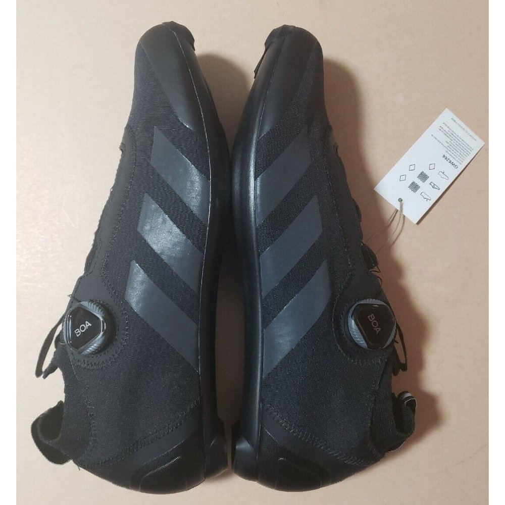 Adidas The Parley Road BOA Reflective Cycling Shoes Black Men's Size 10 GW6266 - Picture 8 of 15